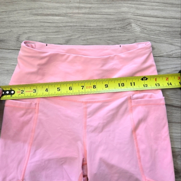 Victoria Sport Pink High-Waisted Leggings- Size XS - Picture 5 of 8